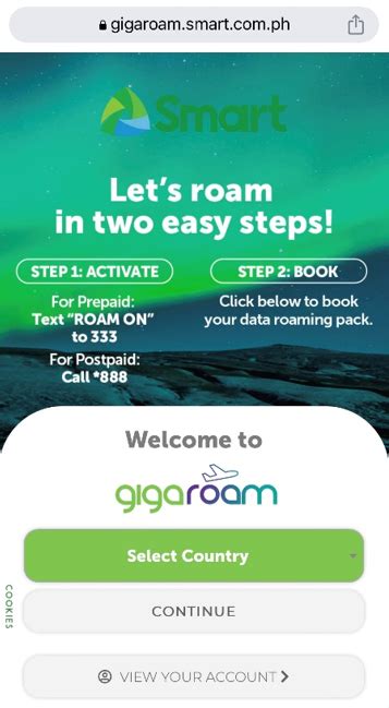 How to Activate Roaming for Smart Prepaid and Postpaid